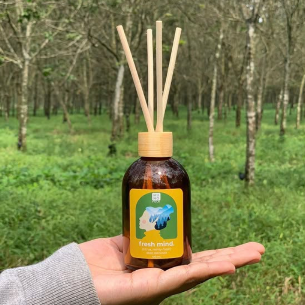 MunoFolk Reed Diffuser – Fresh Mind